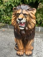 großer Vintage-Löwe ​​von Capodimonte