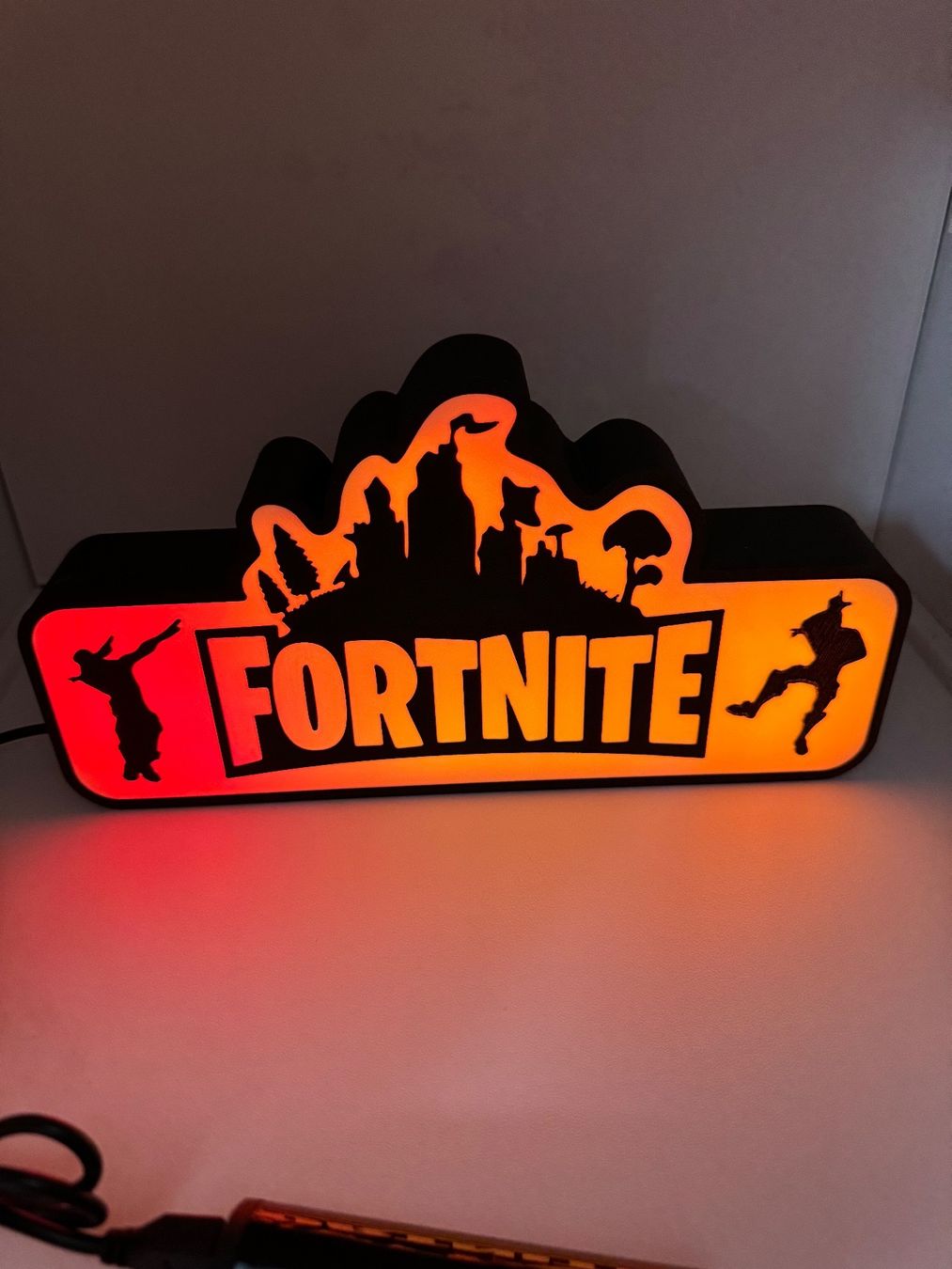Lampen: Lightbox lumière led RGB Fortnite – Neu (gemäss Beschreibung) aus Vicques von PAMB3D 2
