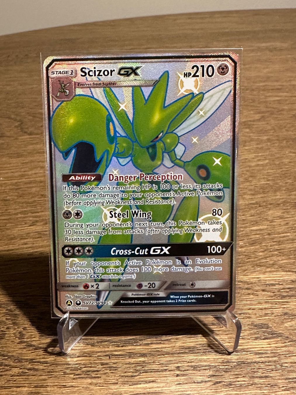 Pokémon Cartes à collectionner: Scizor GX SV72 – D'occasion à Forch par PokeZurich