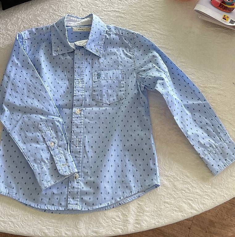 Camicie, T-shirt & Polo: Camicia sfera 100% ,cotone 5-6 anni  – Usato da Tesserete venduto da l_m_n67r
