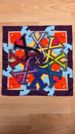Xerjoff Milano Seidentuch, Lila/Blau, Top Zustand!