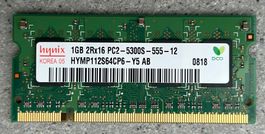 Hynix DDR2 RAM – 1GB HYMP112S64CP6-Y5 AB