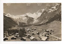 SAAS-FEE mit Fee-Gletscher, Allalinhorn