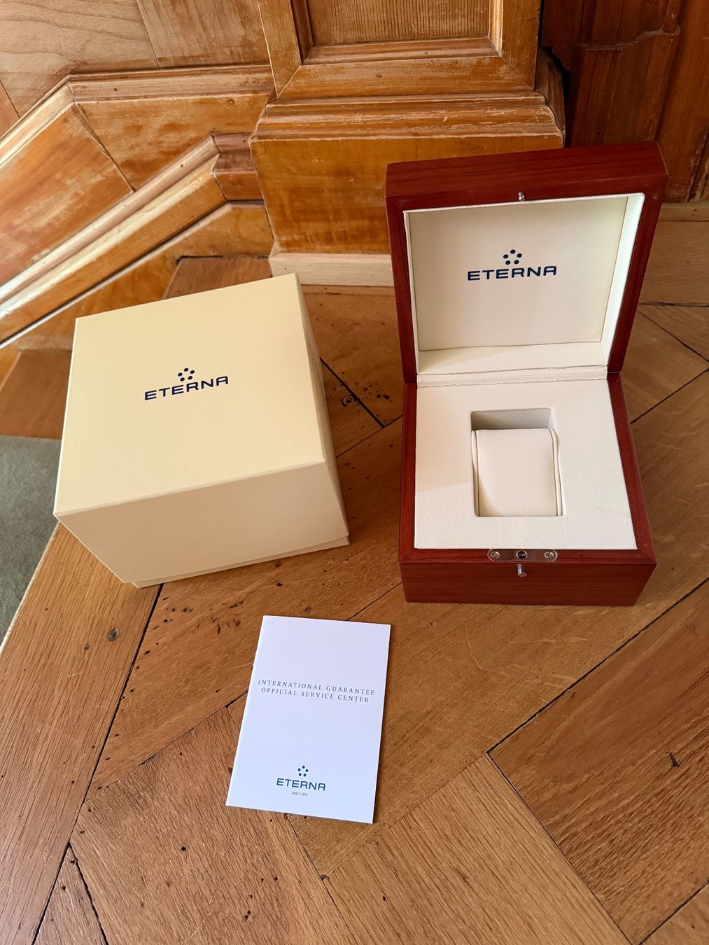 Eterna Orologi: Eterna Armbanduhr Modell 1948 – Nuovo e nell'imballaggio originale da Schaffhausen venduto da oscarstahelag 2
