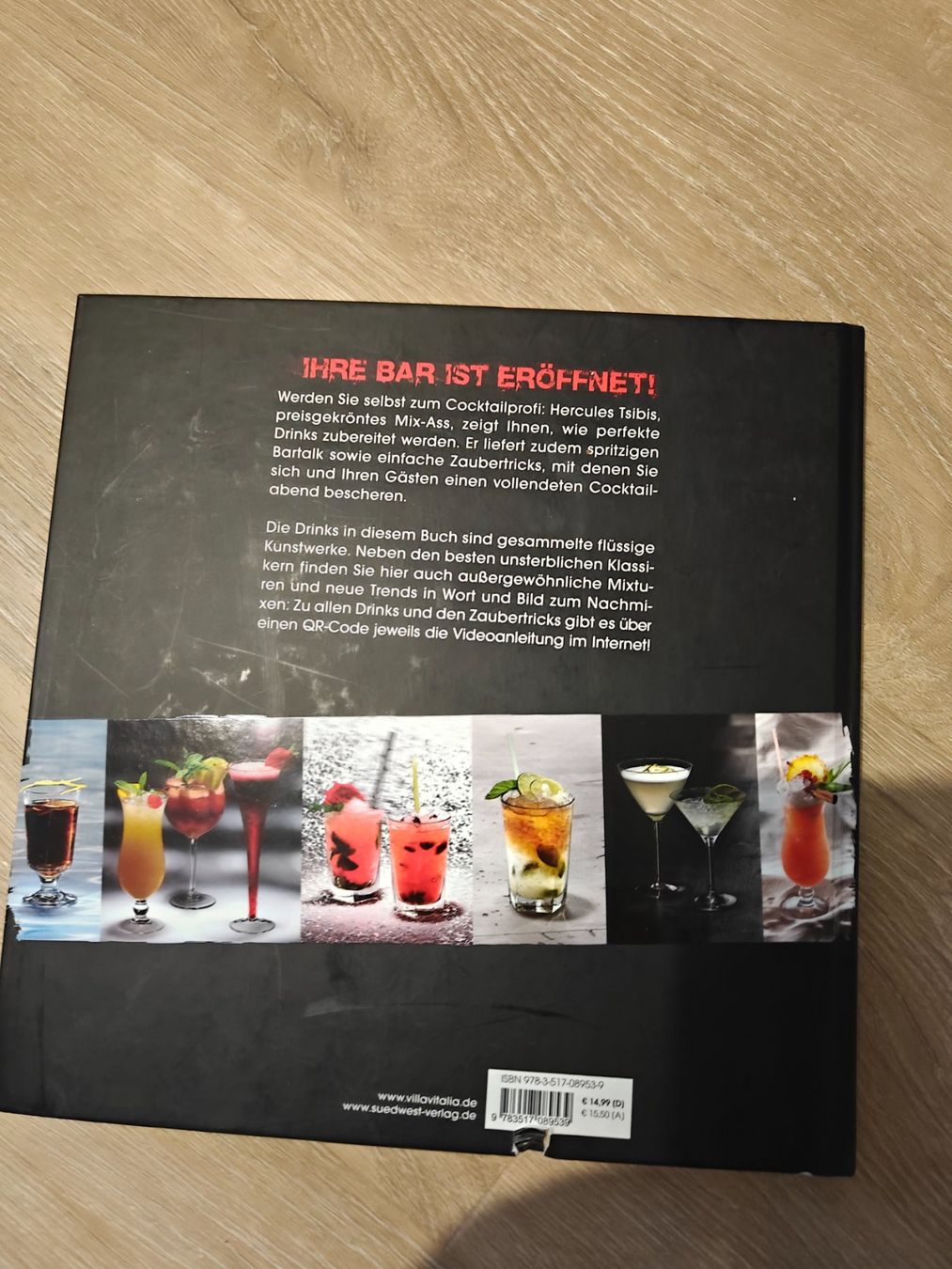 Libri: Cocktailbuch "Hercules' Cocktailbar" – Usato da Kaiseraugst venduto da InkBoy 1