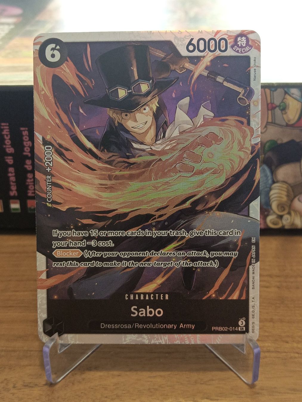 Bandai Carte collezionabili: One Piece | Sabo🫰🎩 – Nuovo (secondo la descrizione) da Wettingen venduto da Legends_of_Baden_TCG