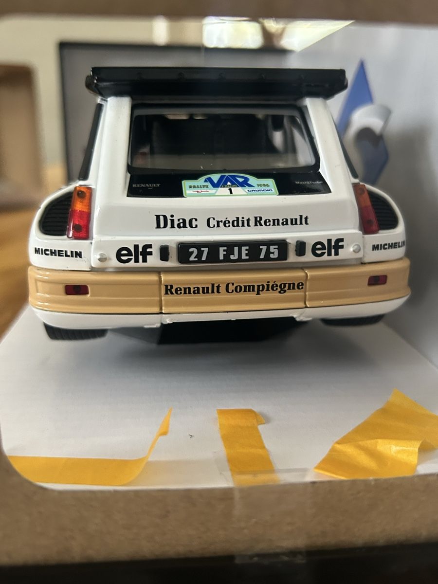 Renault Modellini d'auto: Renault R5 maxi turbo 1:18 – Nuovo e nell'imballaggio originale da Gampelen venduto da ste_r6hj 5