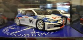 1:43 Peugeot 206 Wrc Salon Paris 1998 Skid