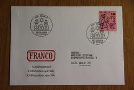 Schweiz 1988 - 3027 Bern 27 Betlehem (FDC)