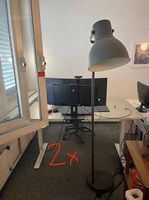 4 Ikea Lampen anthrazit