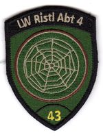 Badge LW Ristl Abt 4 43 grün
