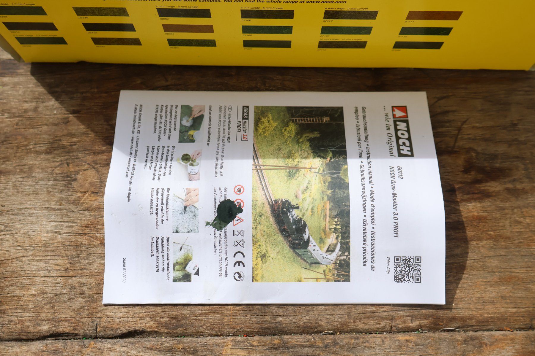 Noch Modelleisenbahnen: NOCH Gras Master 3.0 Profi Modern - 60112 – Gebraucht aus Winterthur von Monstera 4