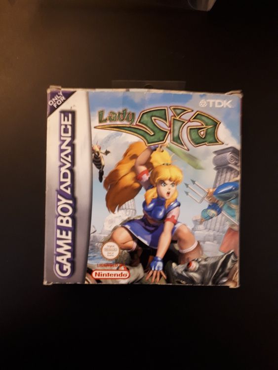 Jeu Lady Sia Sur Game Boy Advance (GBA) - Cartouche Seule - Testé - Action/Aventure
