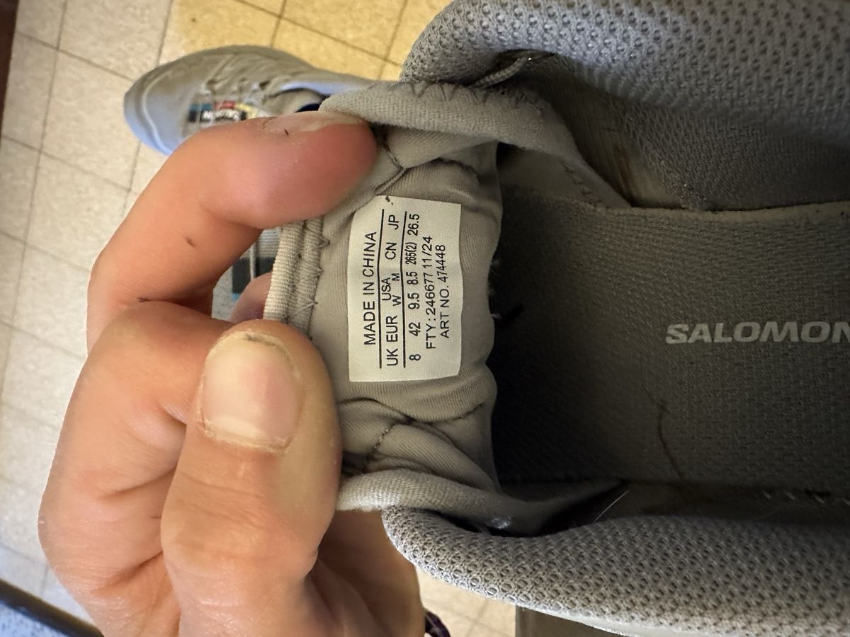Salomon Scarpe da uomo: Chaussure SALOMON XT6 – Usato da Lausanne venduto da Tipouze 5