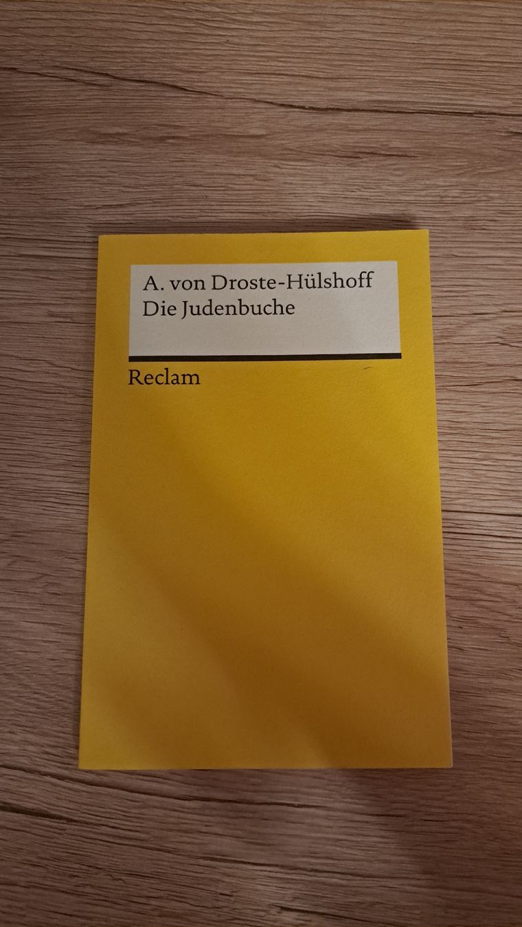 Livres: Die Judenbuche, A. von Droste-Hülshoff – D'occasion à Schaffhausen par xJuliax