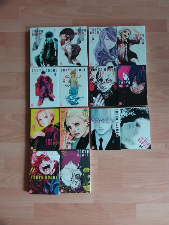 Tokyo Ghoul alle 14 Bände Kaufen auf Ricardo