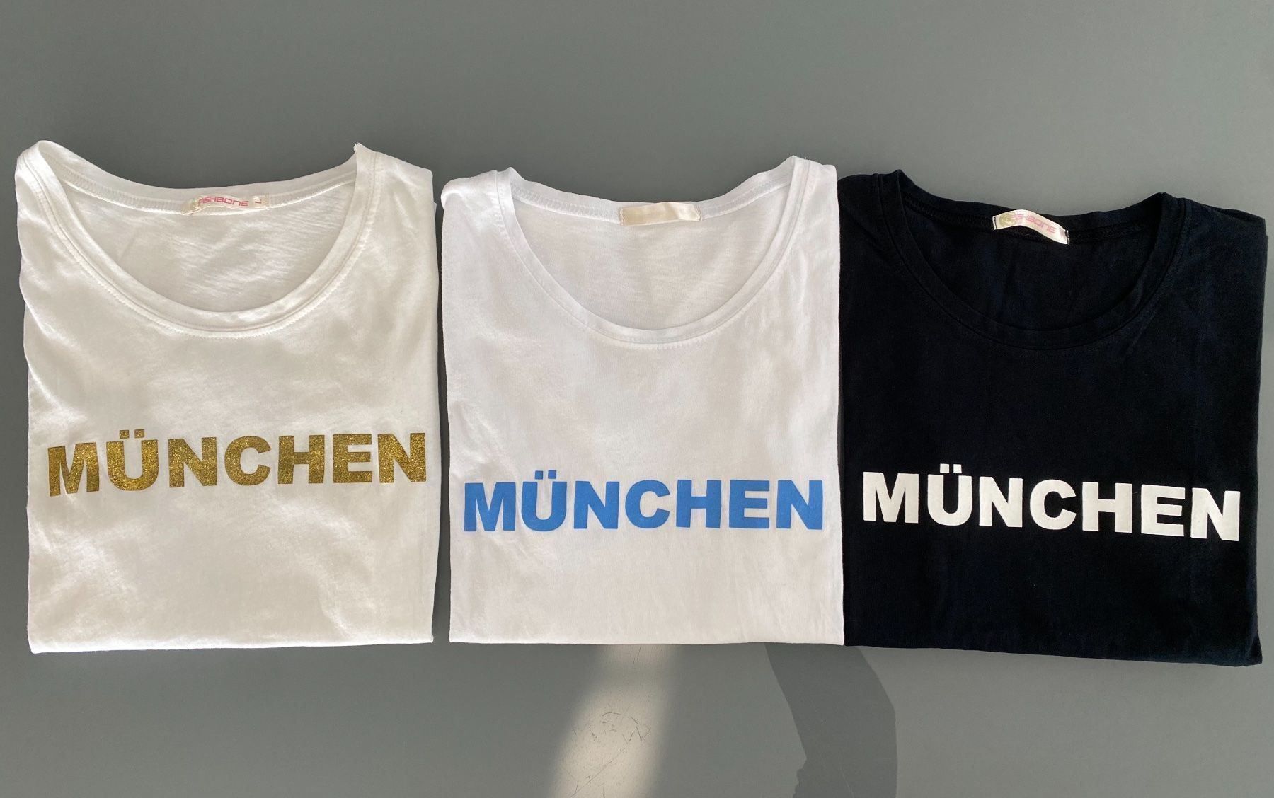 T-Shirts: 3 Stk. T-Shirt München Gr. L – Gebraucht aus Zollikon von Krenapf 1