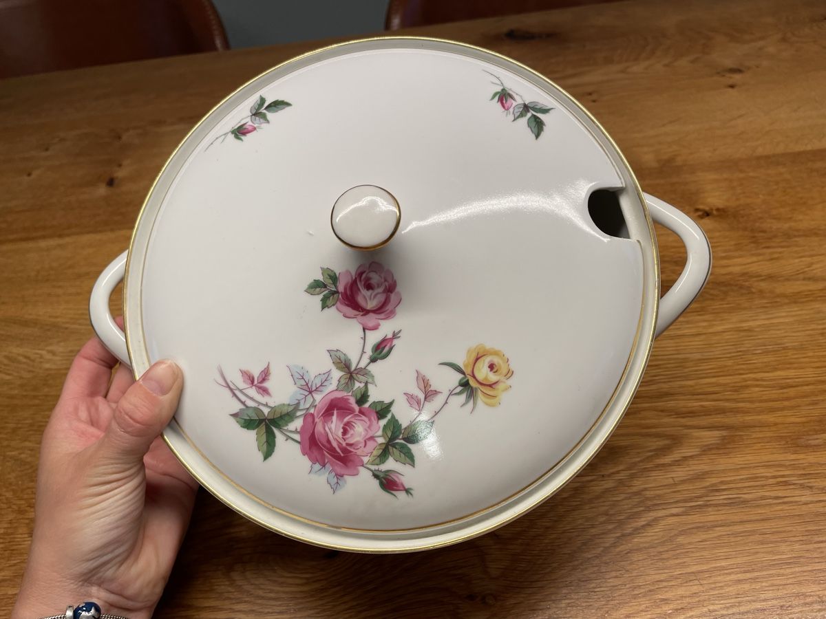 Ciotole: Suppenschüssel Vintage Rosenmuster – Usato da Niederbüren venduto da poschti 7