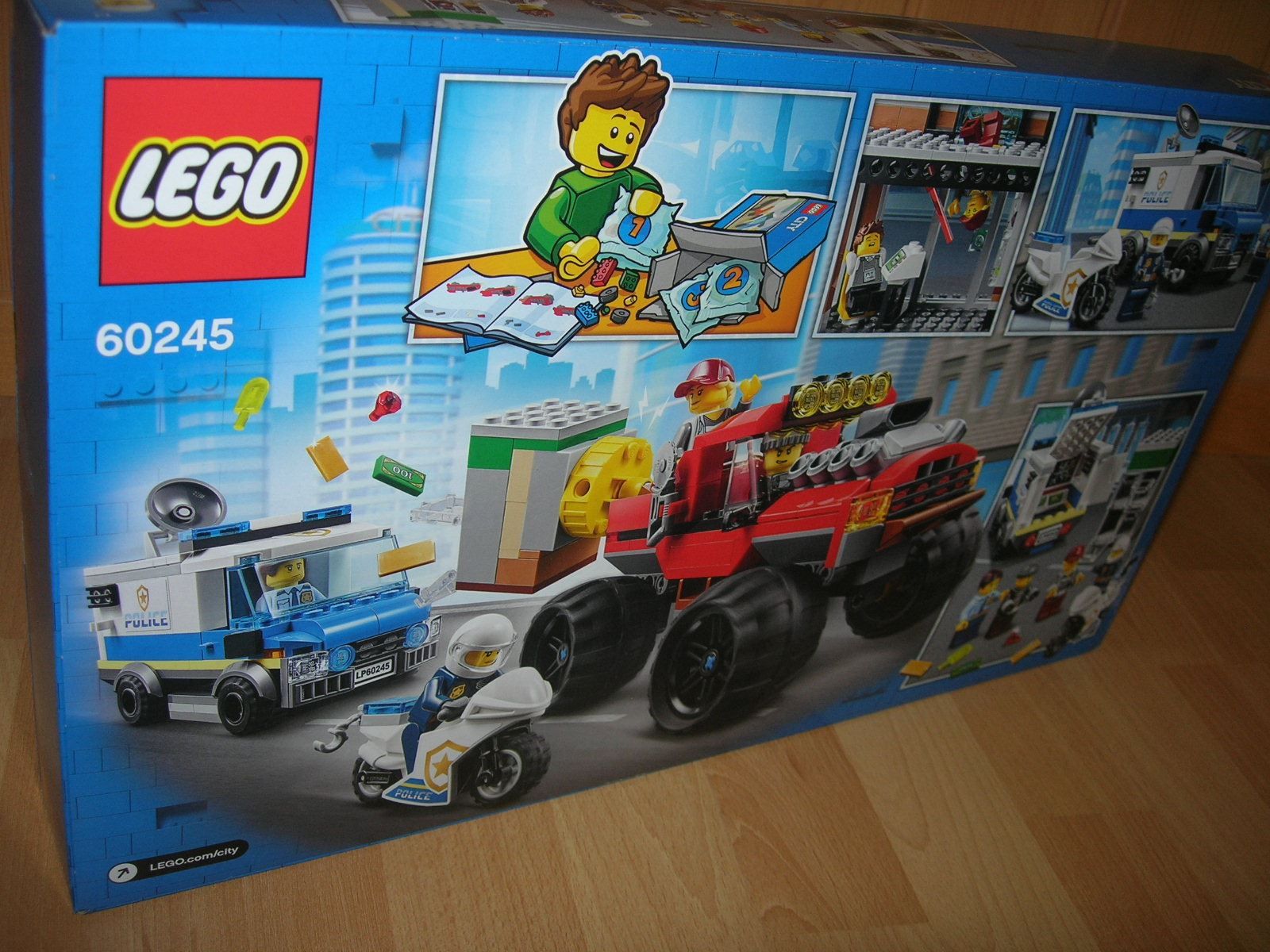 Lego Giocattoli: LEGO City 60245 Polizei Raubüberfall – Nuovo e nell'imballaggio originale da Hornussen venduto da Corvette- 2