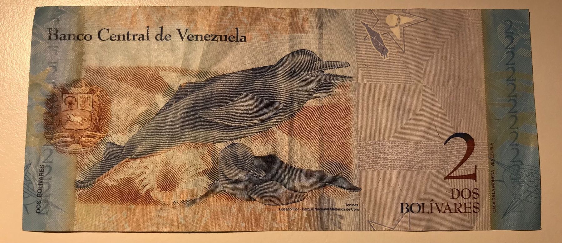 Banconote: Venezuela 2 Bolivares 2007 – Usato da Algetshausen venduto da Carrhard 1