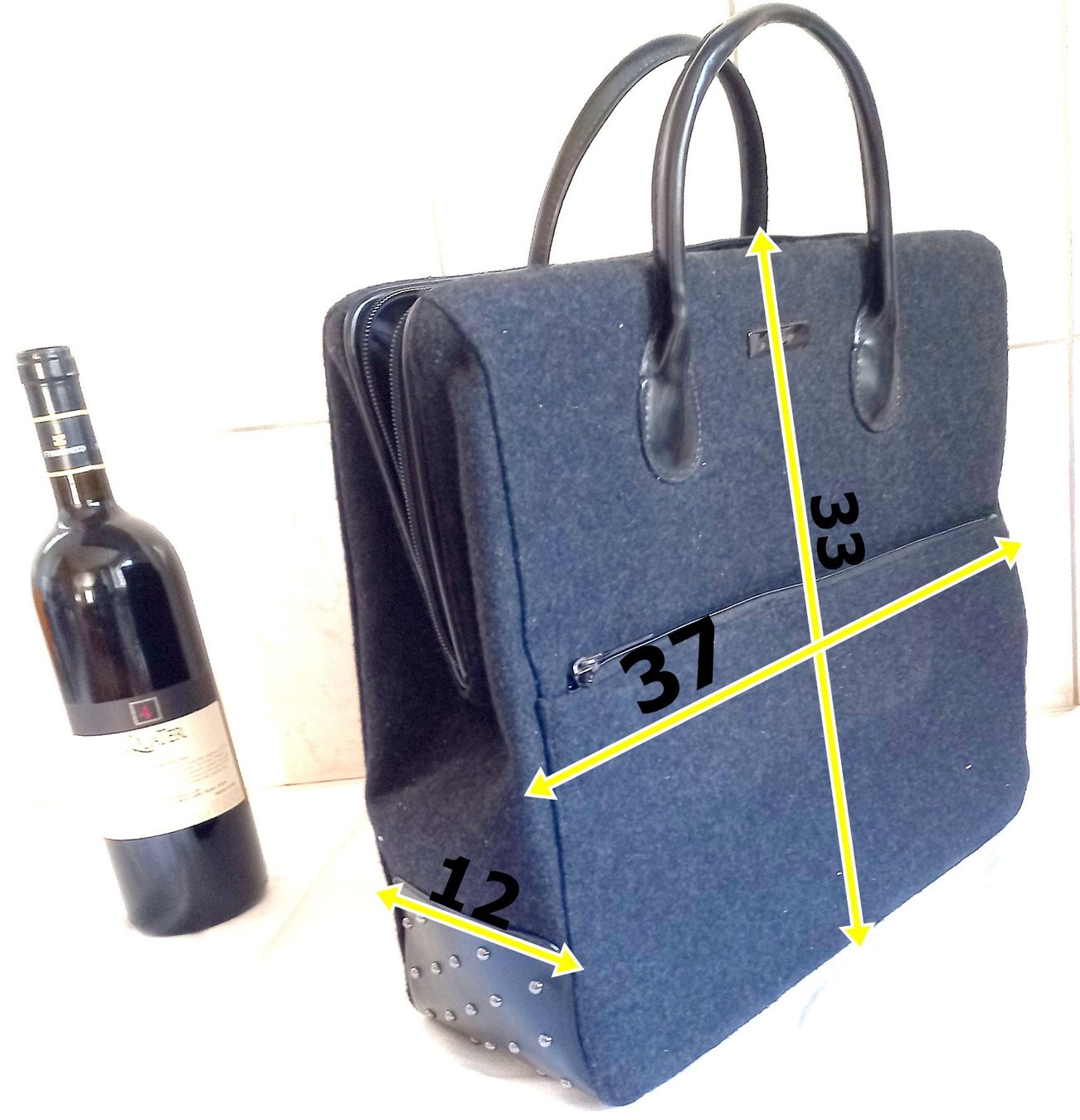Betty Barclay Borse da donna: Betty Barclay Filz-Handtasche – Usato da Baar venduto da 2cvbaar 6