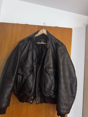 Vanson Leathers «Mustang» Fighter Pilot A-2 Lederjacke