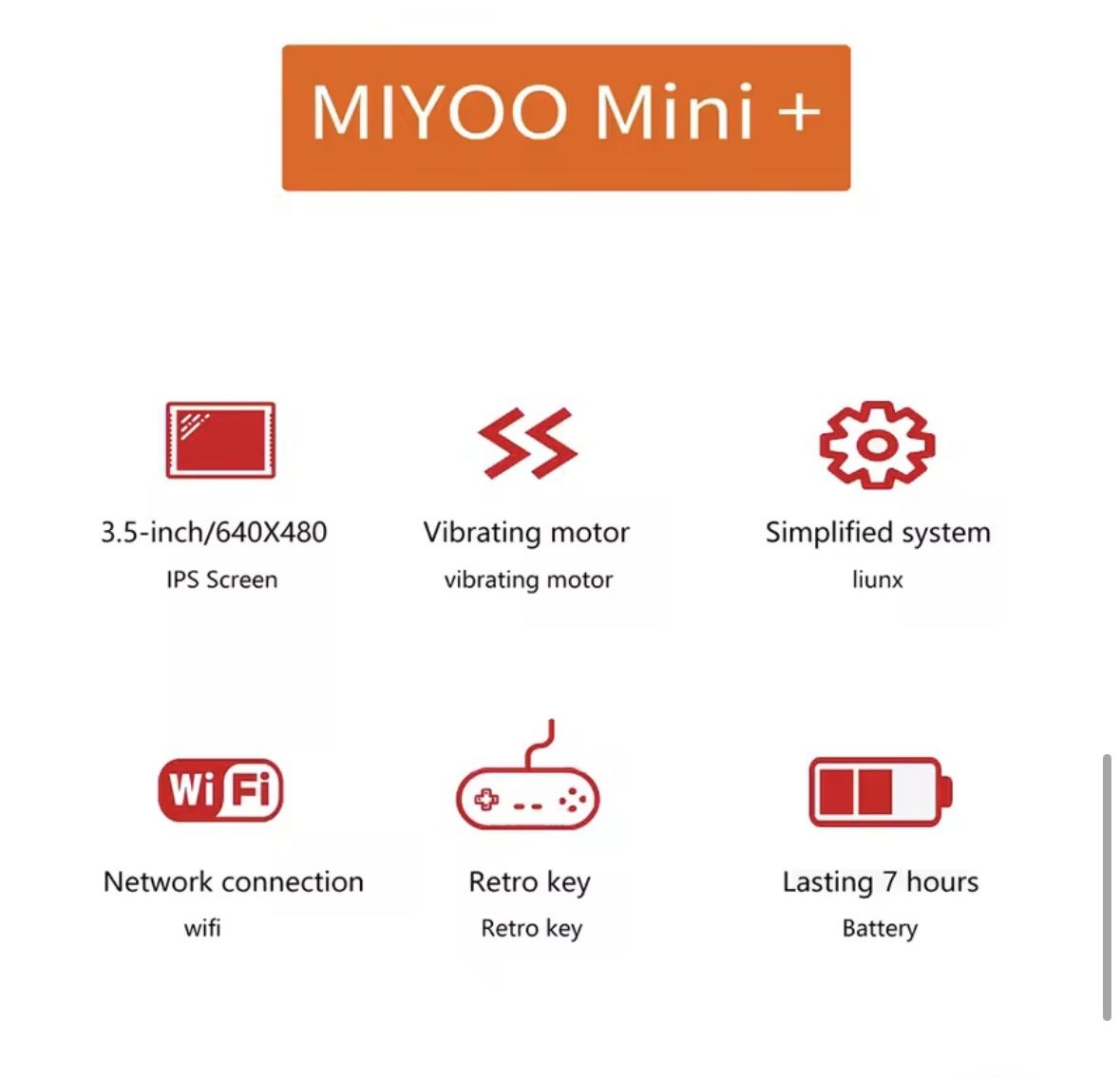 Console: MIYOO Mini Plus Portable Retro Handheld Game Console  – Nuovo e nell'imballaggio originale da Mellingen venduto da Guilhermefurlan 7