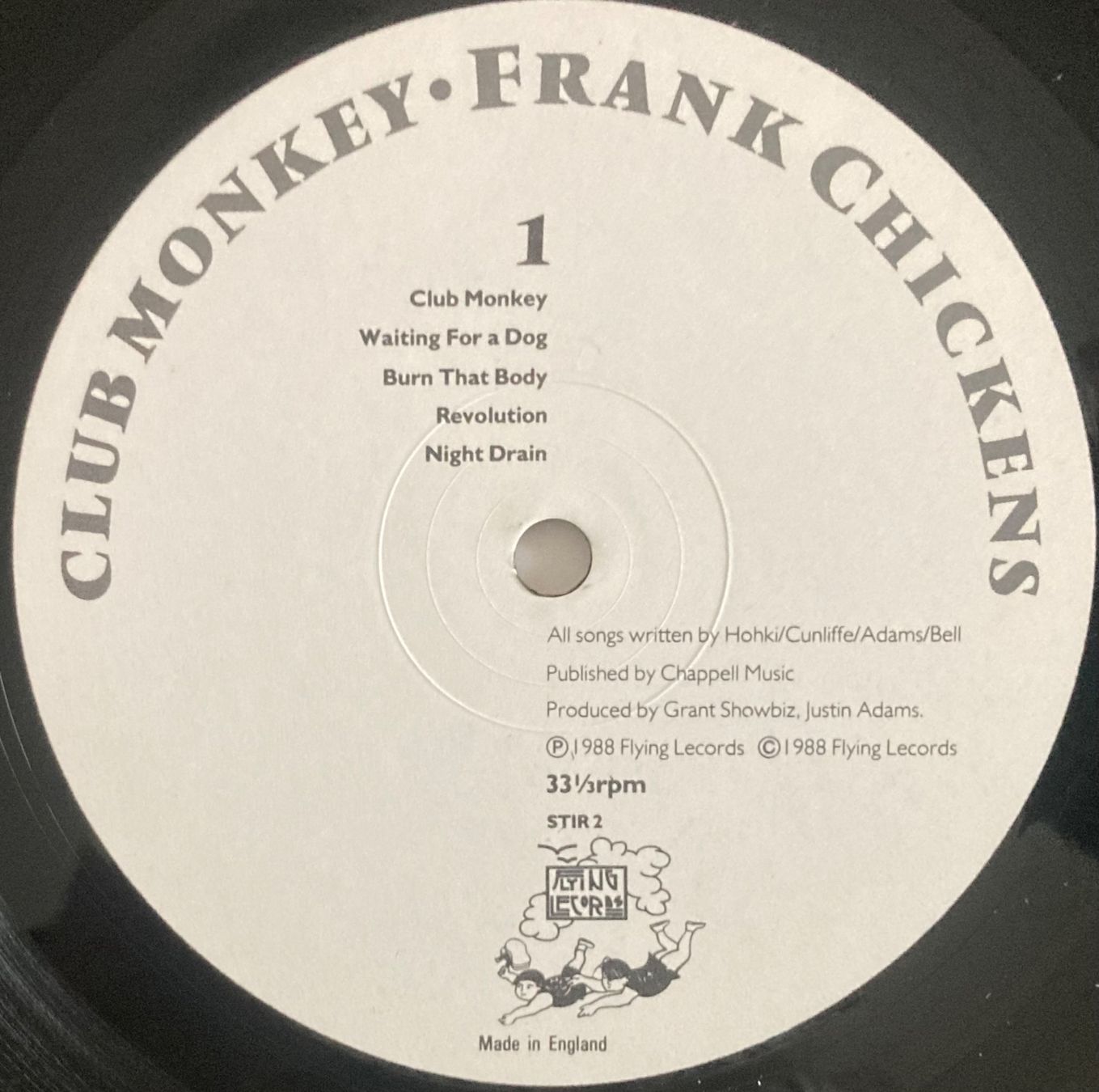 Dischi in vinile: FRANK CHIKENS - CLUB MONKEY – Usato da Poliez-Pittet venduto da Newtown-Records 3