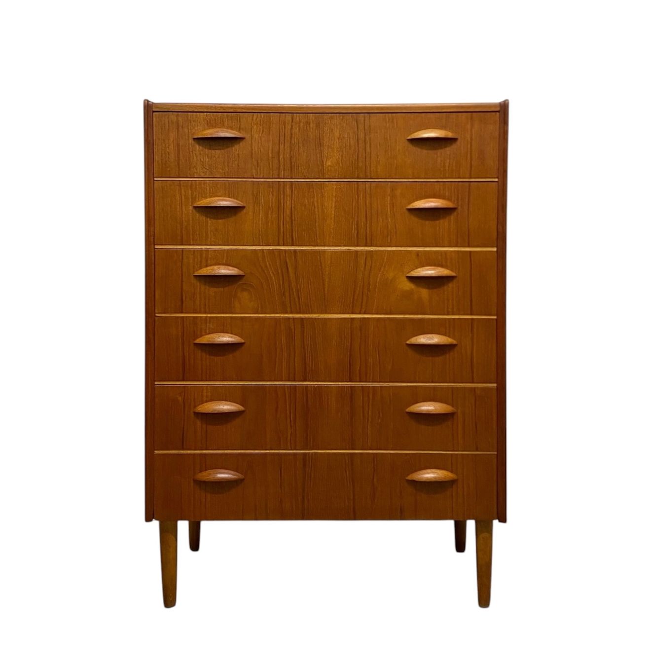 Cassettiere: Teak Kommode Denmark MidCentury 60s – Usato da Basel venduto da MidMod20C