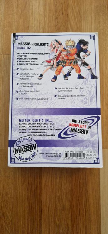 Fumetti: Naruto Massiv Band 02 - Manga Comic – Usato da Riehen venduto da Aconitum 2
