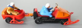 CORGI JUNIORS AMF Ski Paddler Snowmobil 1971/72 SEHR RAR!