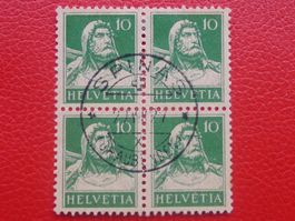 1927, Nr.153, Viererblock von SPINAS (GR) sauberes Stück !