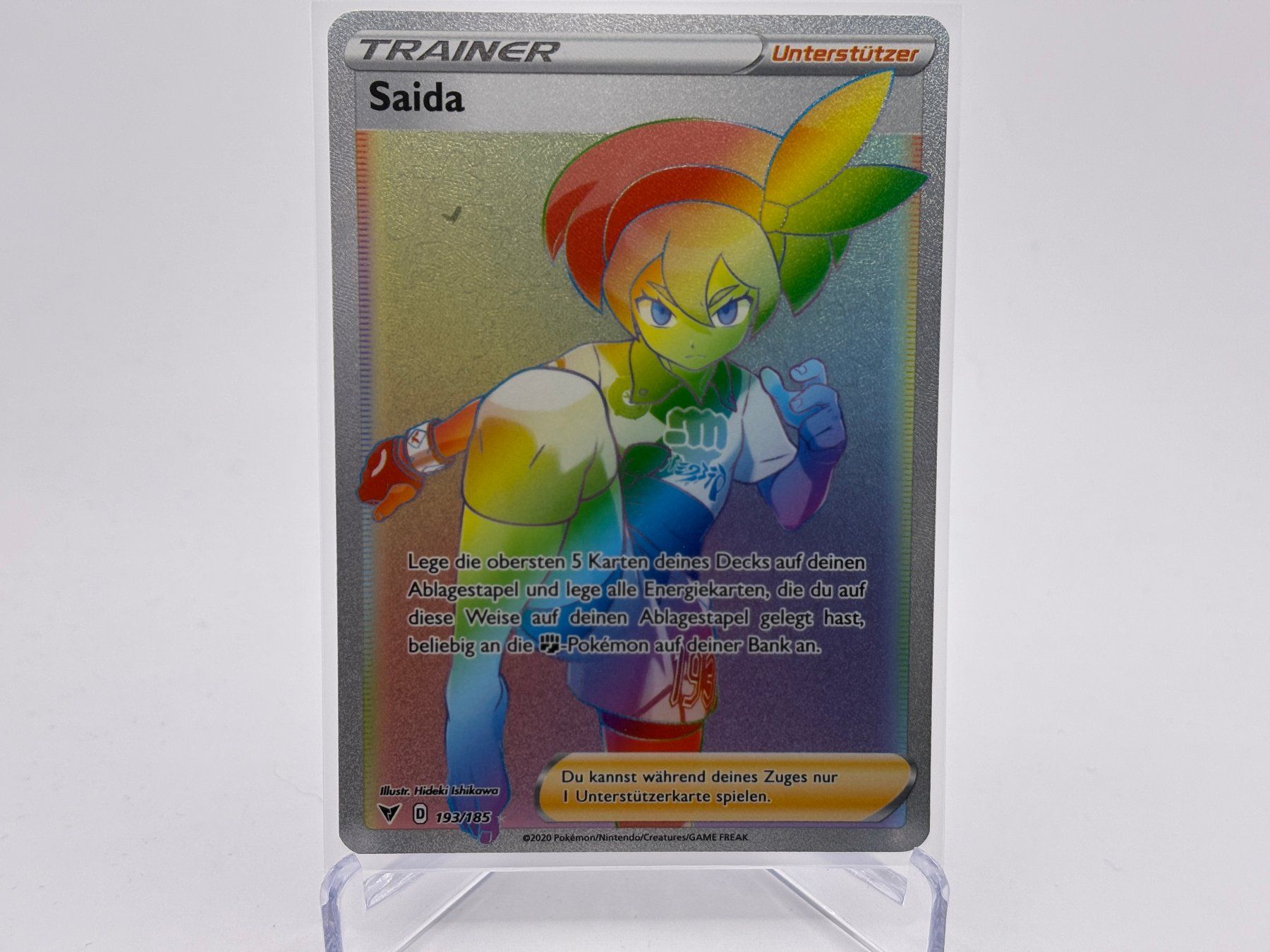 Pokémon Carte collezionabili: Farbenschock - Saida  (VIV 193) - DE – Nuovo (secondo la descrizione) da Allschwil venduto da Bullach