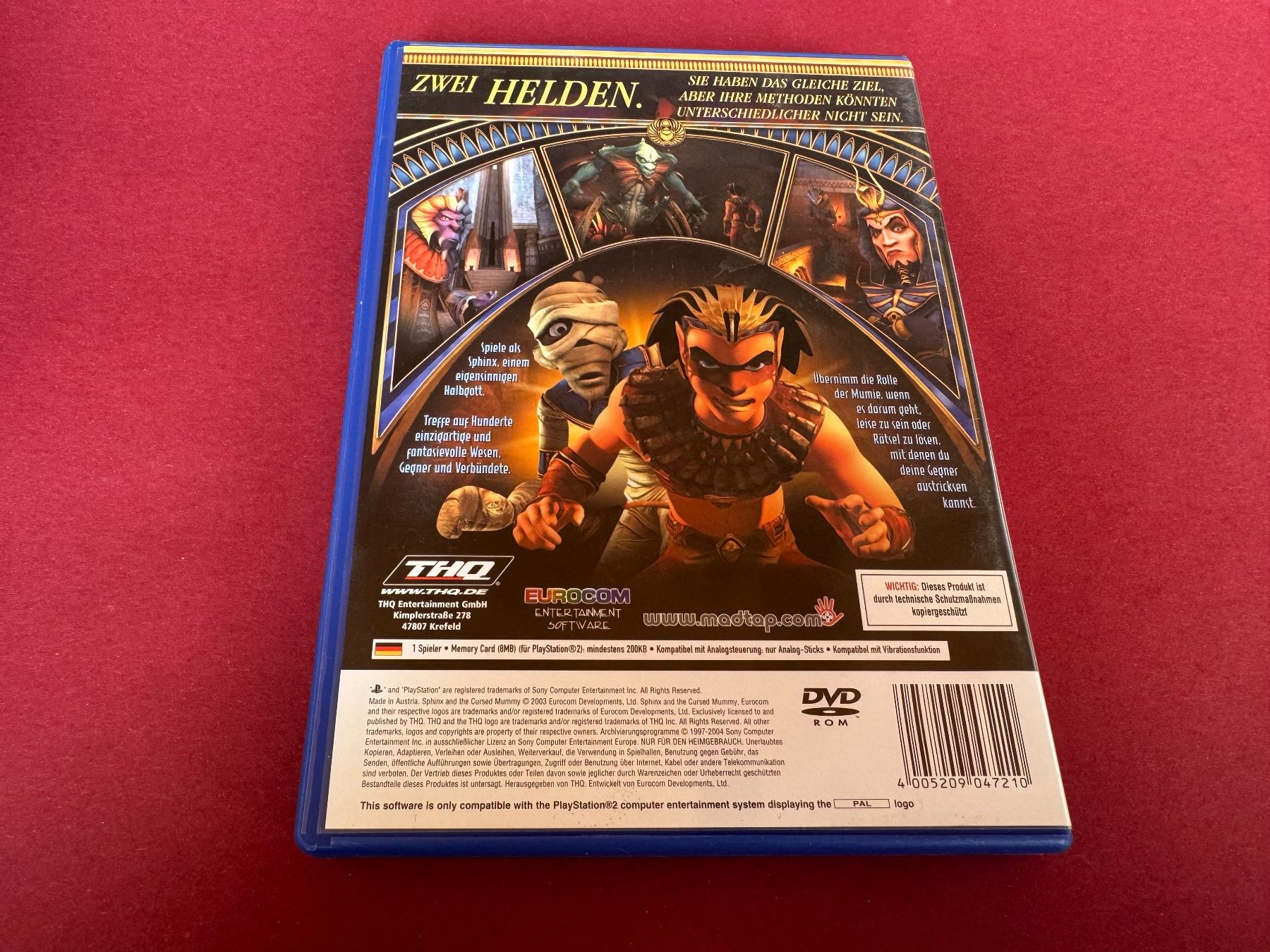 Sony Giochi: SPHINX SPIEL FÜR PS2 – Usato da Hägendorf venduto da Briansgameshop 2