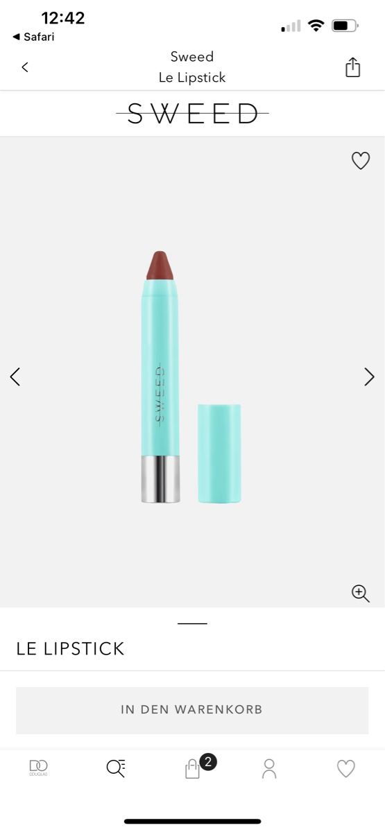 Make-up: Sweed Lipstick – Nuovo e nell'imballaggio originale da Kloten venduto da raf_6nbr 1