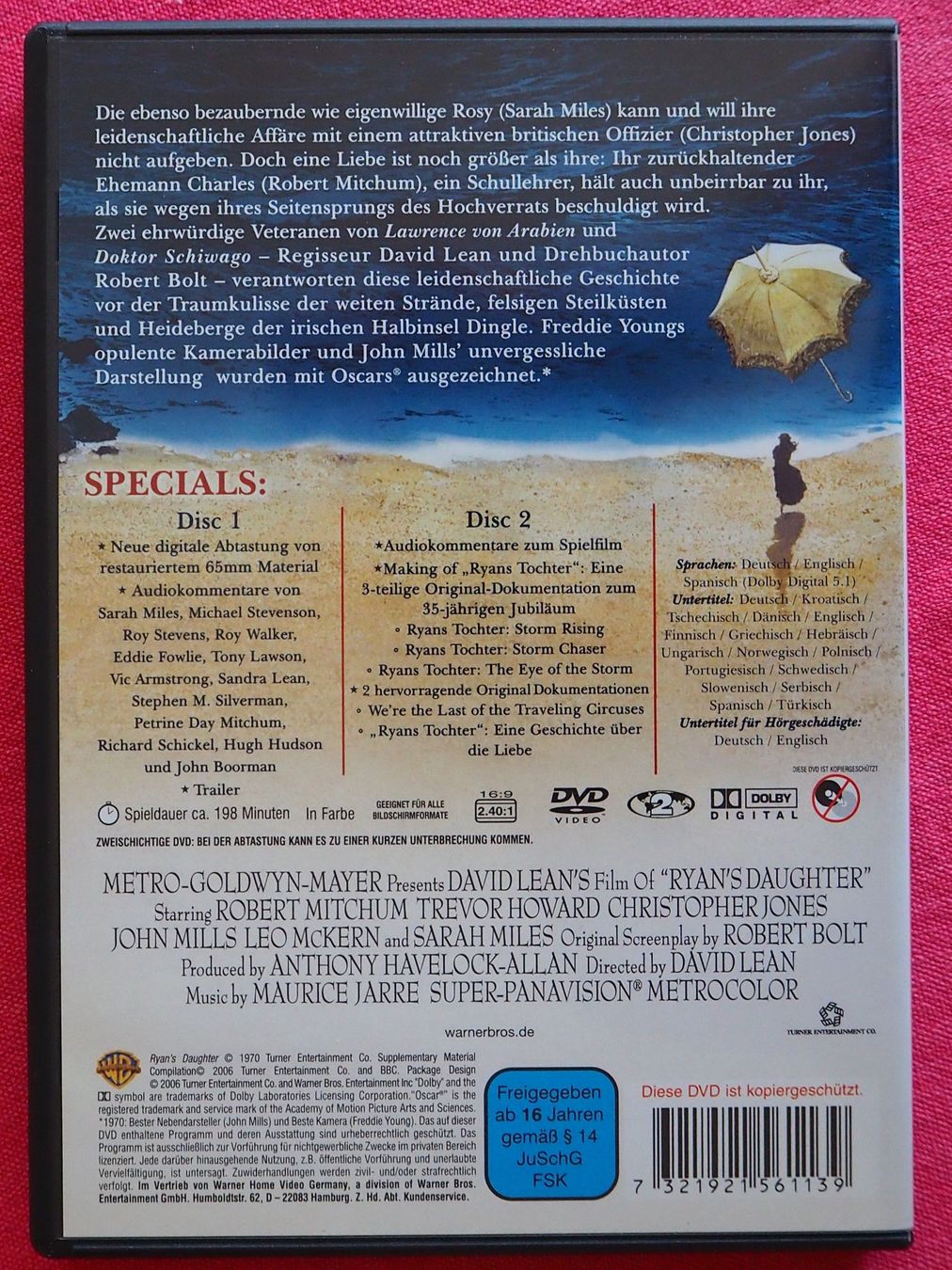 Tutti i DVDs: Ryans Tochter - Special  Edition 2-Disc Set / Robert Mitchum – Usato da Chur venduto da dluli 1