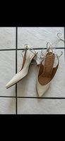 Schnürpumps ecru/weiss/ivory Grösse 39