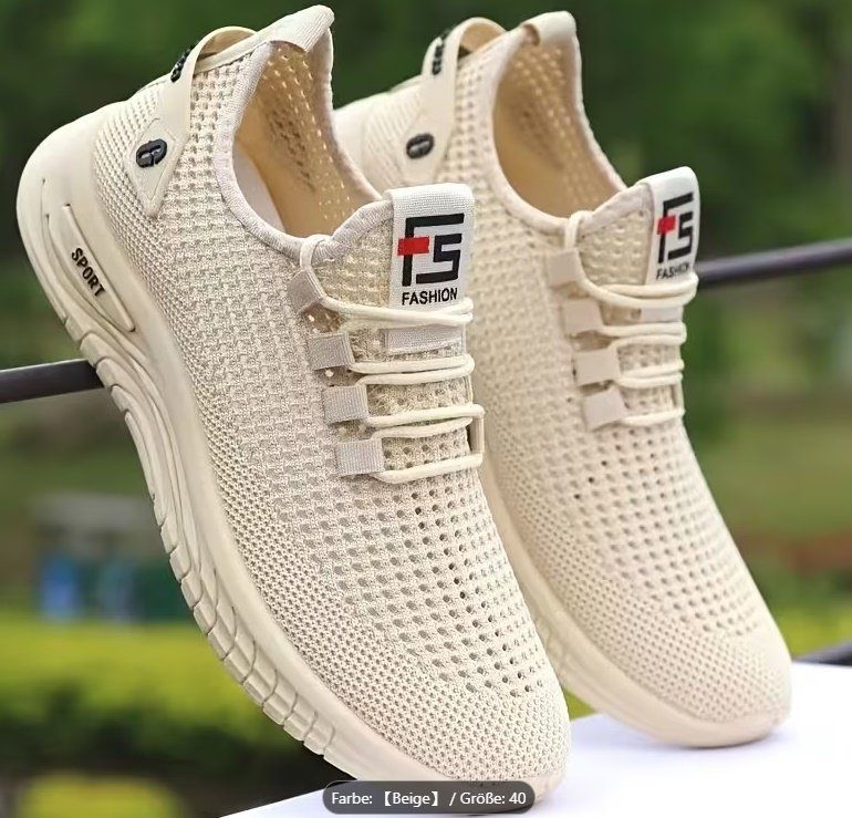 Scarpe da uomo: Herren Leichte Atmungsaktive Sneaker – Nuovo (secondo la descrizione) da Nidau venduto da EXP40