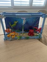 Bau Aquarium Kind Deko wie Lego Steine kompatibel Fisch 🐟 