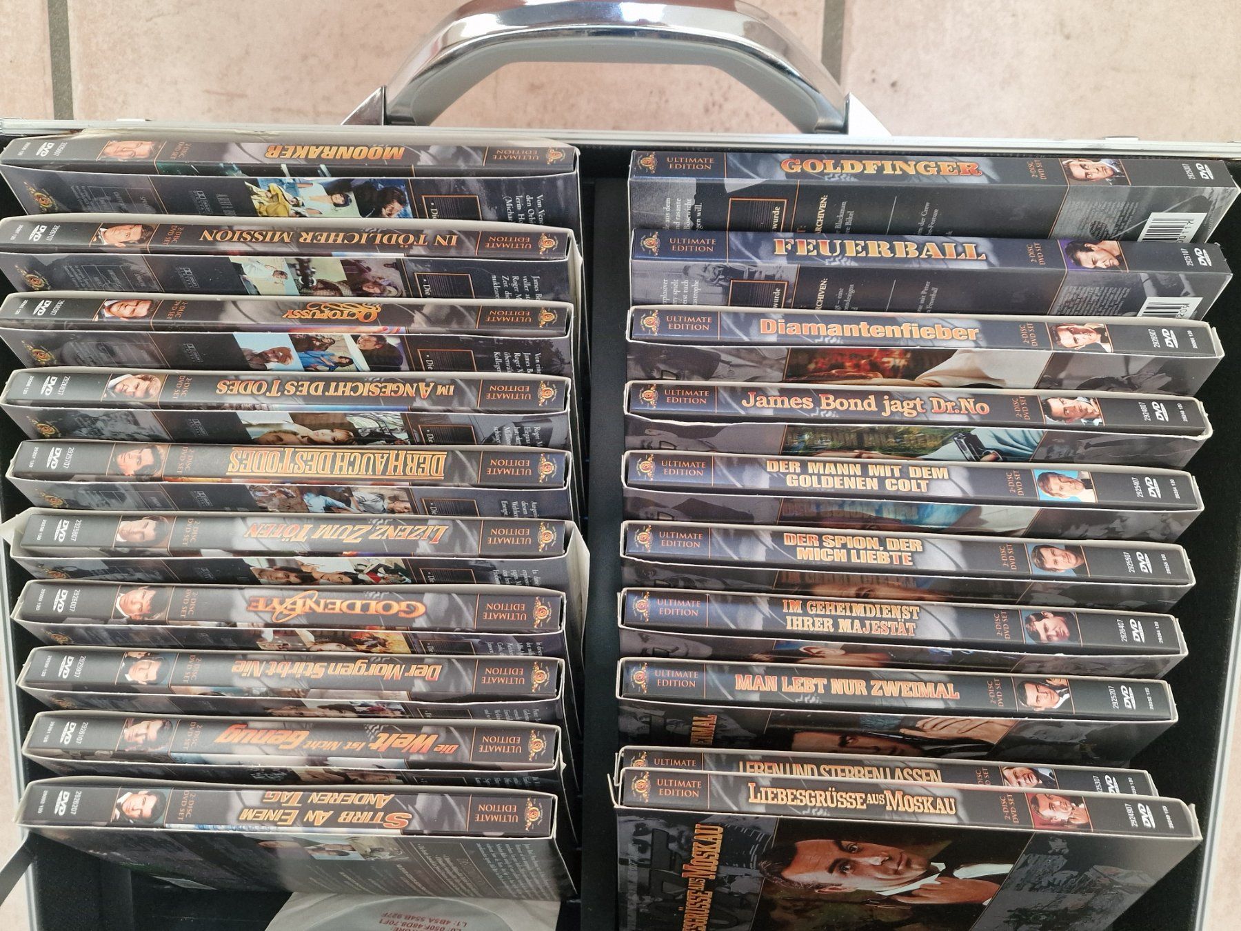 Alle DVDs: 007 James Bond DVD Koffer – Gebraucht aus Gams von Lorize 2