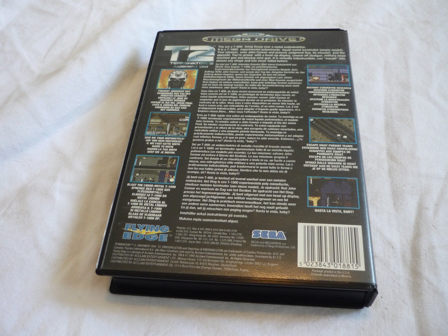 Sega Giochi: Videospiel - Sega Mega drive 16 Bit - T2 Terminator 2 – Usato da Beringen venduto da zzRegal 2