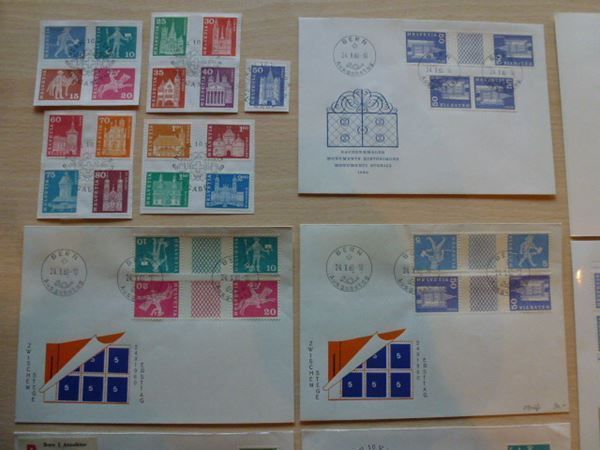 Alle Briefmarken: Lot ++ Motive Postgeschichte 1960 / 1968 – Gebraucht aus Walkringen von Casablanca777 1