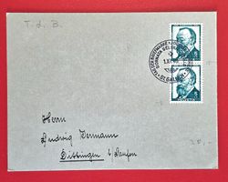 TAG DER BRIEFMARKE PAAR J93 ST GALLEN DITTINGEN LAUFEN 1940