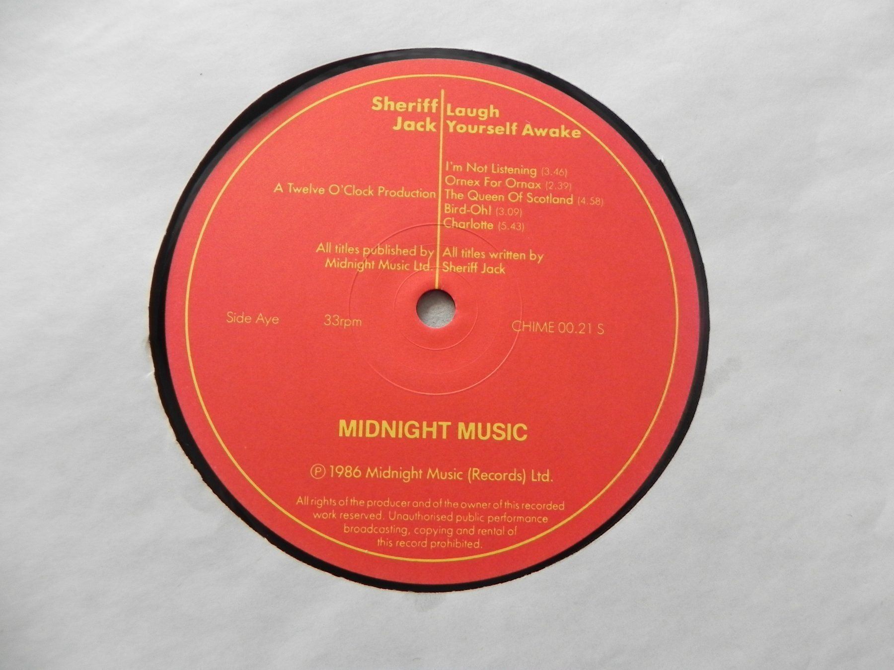 Dischi in vinile: LP Alternativ Indie Rock Sheriff Jack – Usato da Siebnen venduto da krimsie 2
