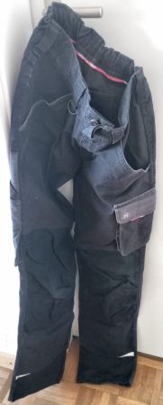 Schwarze XS Arbeitshose für Frauen von Engel