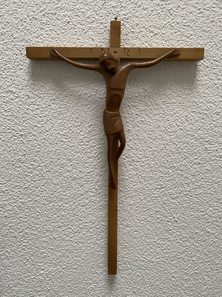 Sculture & Statue: Kruzifix aus Holz, geschnitzt. – Usato da Biberist venduto da Momo33 4