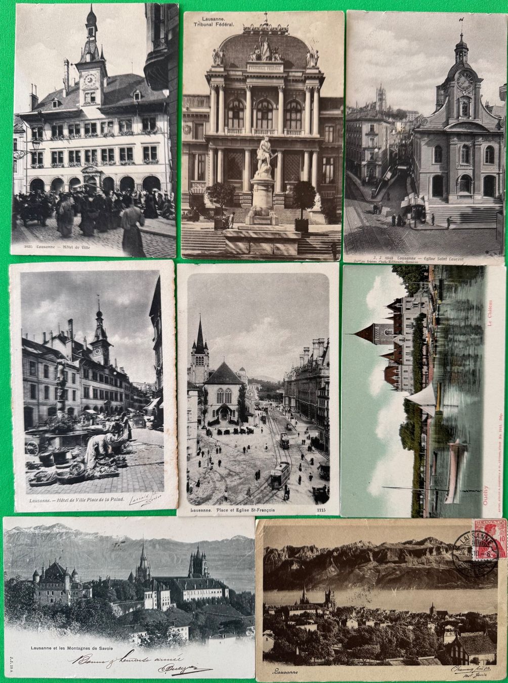Cartoline postali: Sammlung "Lausanne", alte Karten und Briefe – Usato da Olten venduto da Pjotr8 8