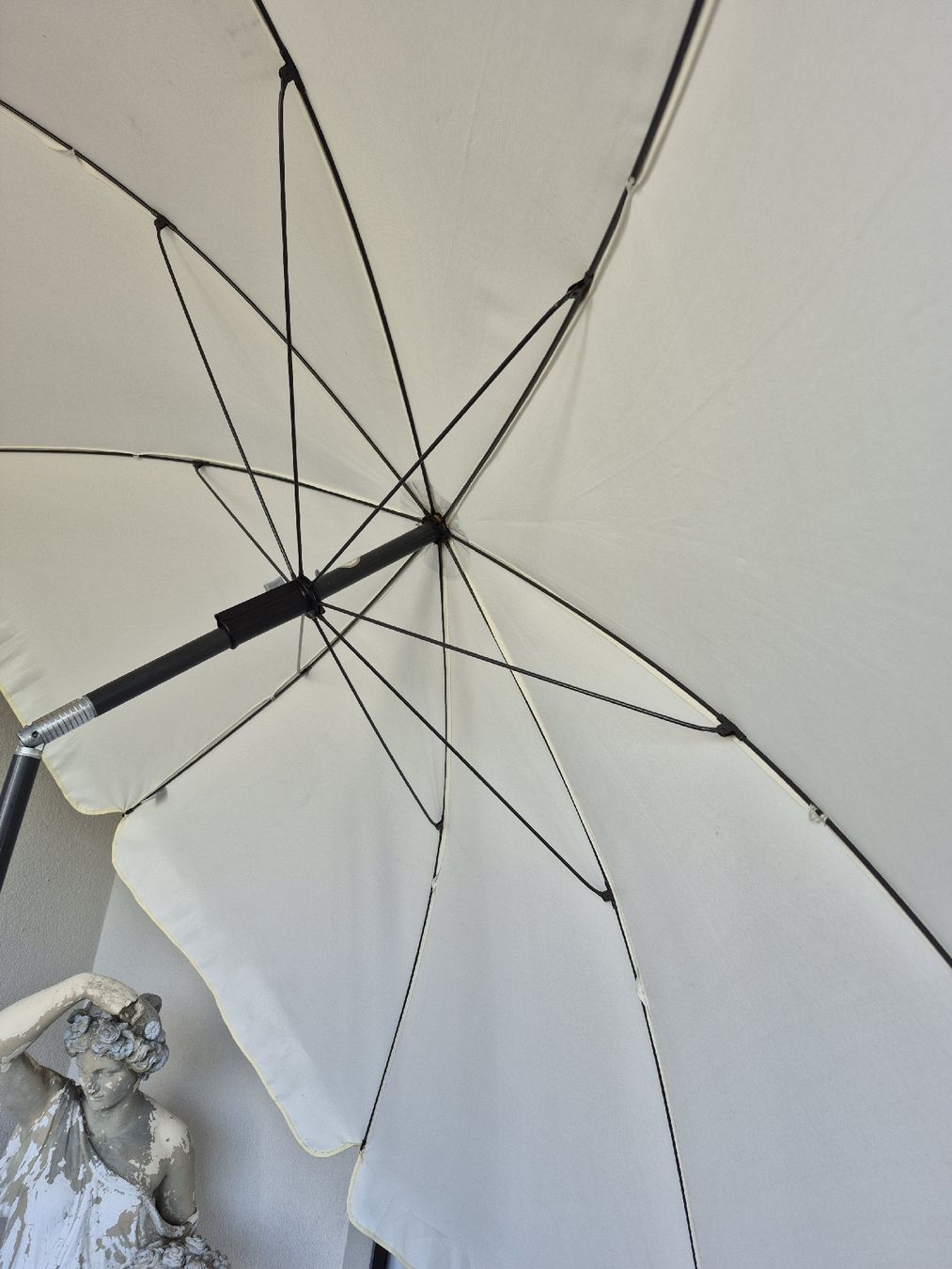Sonnenschirme: Sonnenschirm mit Sockel 200cm – Gebraucht aus Baar von Nira60 1