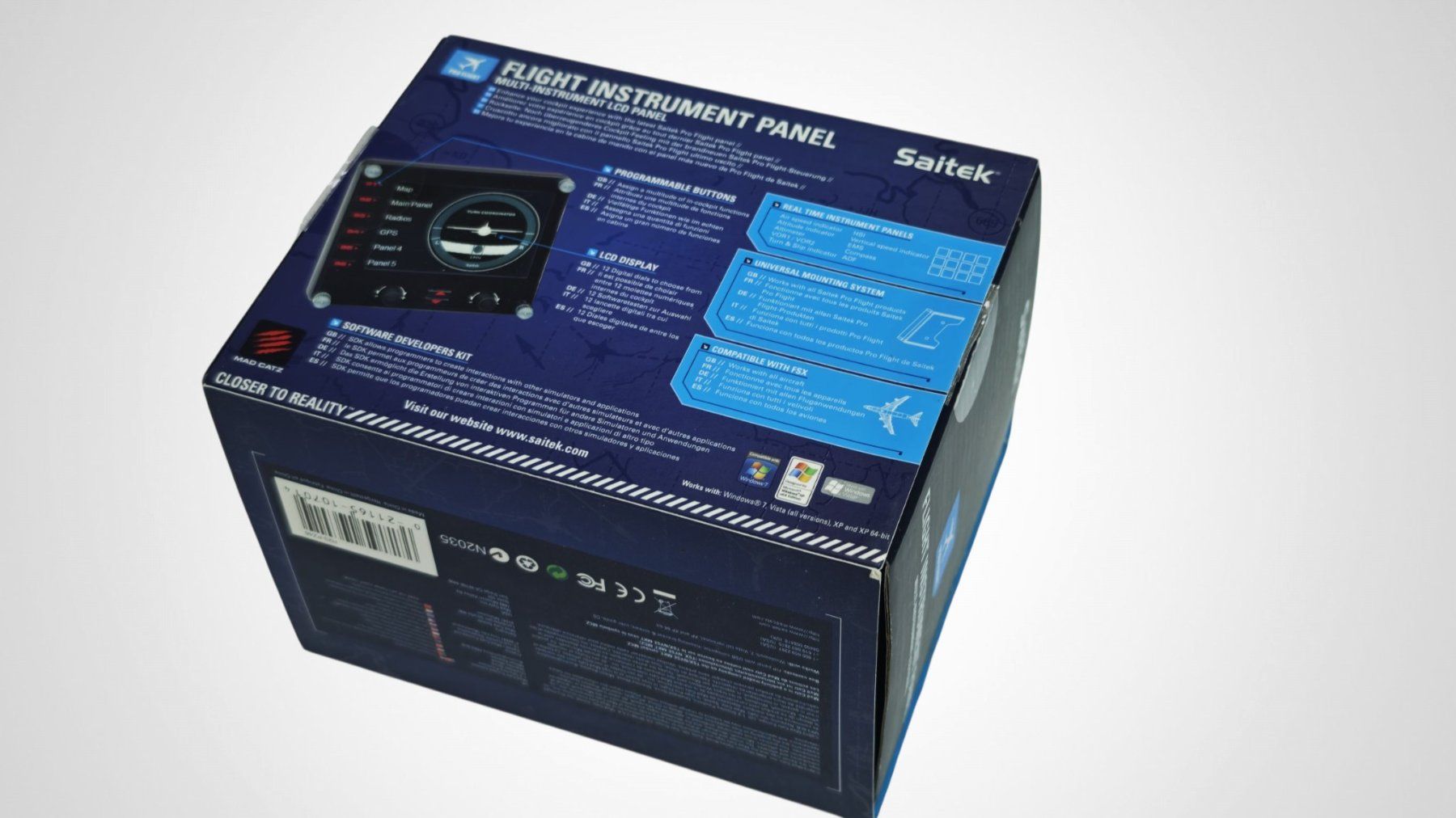 Saitek Controller: Saitek Pro Flight Instrument Panel mit Originalverpackung – Usato da Grandcour venduto da Drscubi 3