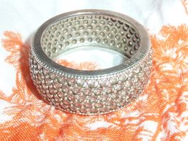 bague en argent et pierres taille 60 pour femme